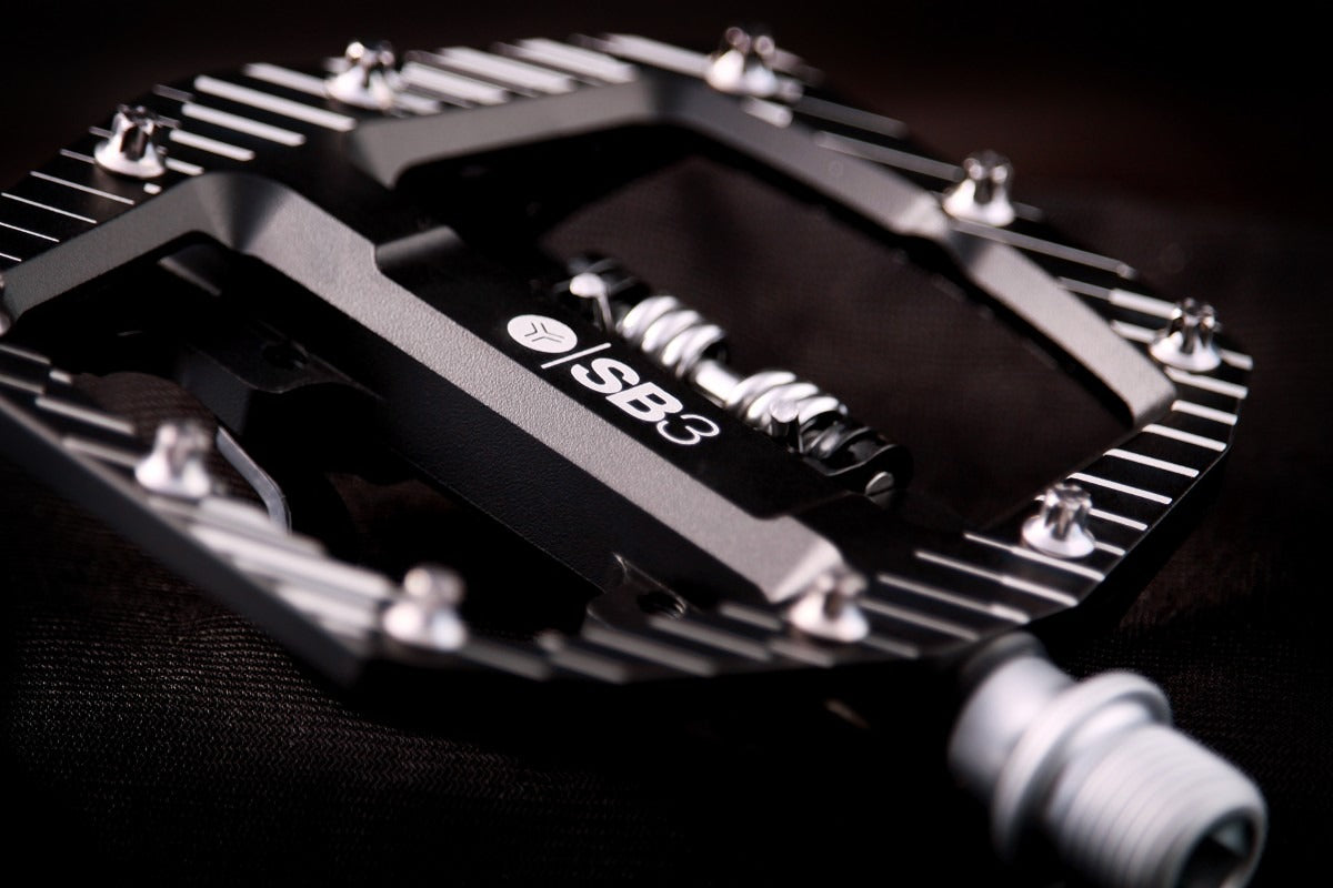 Pedais semi-automáticos SB3 KROMA Preto