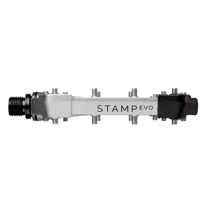 Pedais planos CRANKBROTHERS STAMP EVO Large Silver