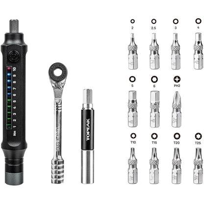 Chave Dinamométrica TOPEAK E-TORQBAR (1-10 Nm)