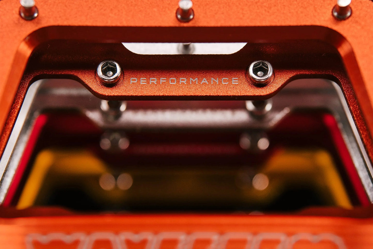 Pedais planos WOLF TOOTH WAVEFORM PERFORMANCE Laranja
