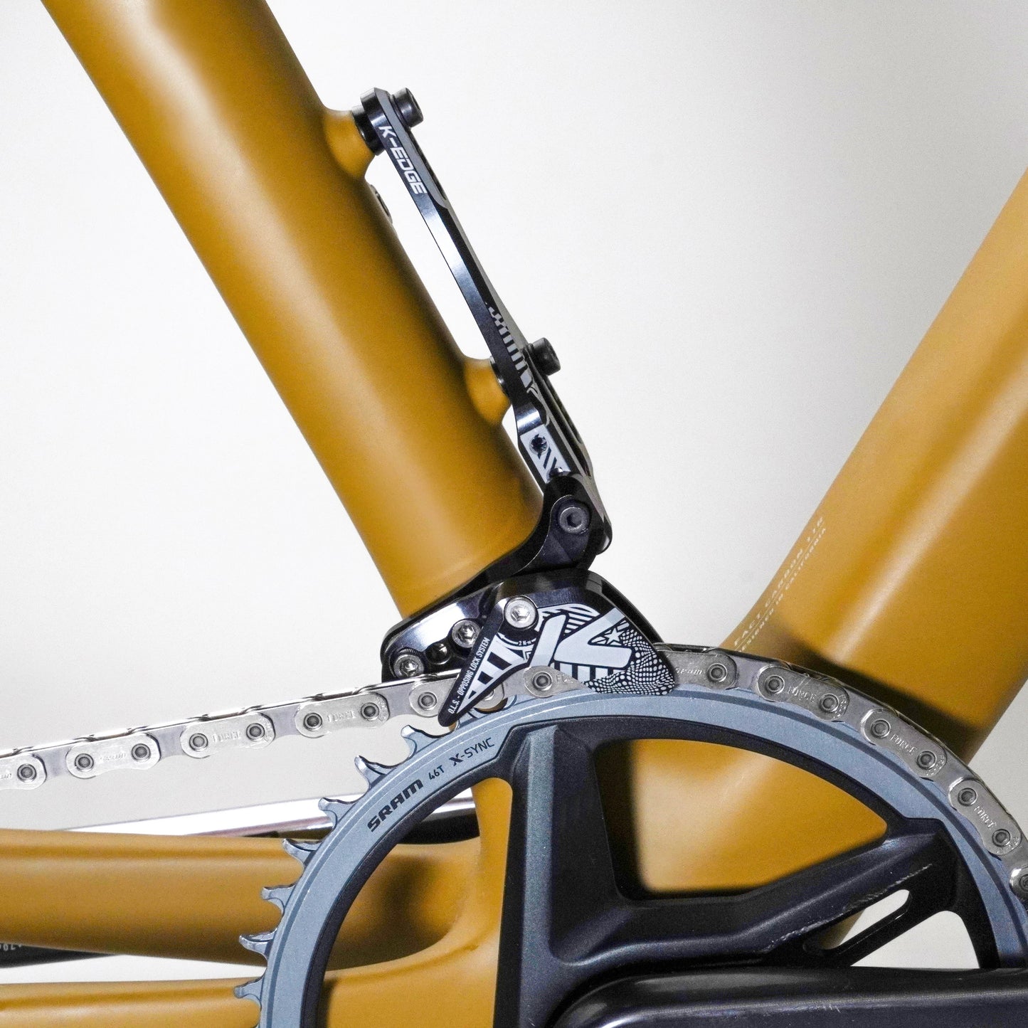 K-EDGE Guia de corrente de placa única para encaixe