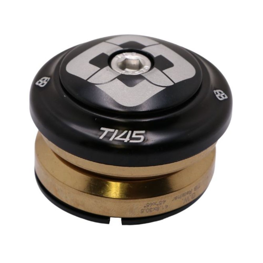 Jogo de Direção Integrado PRIDE Ti45 Titanium iIS42 1"1/8 Preto