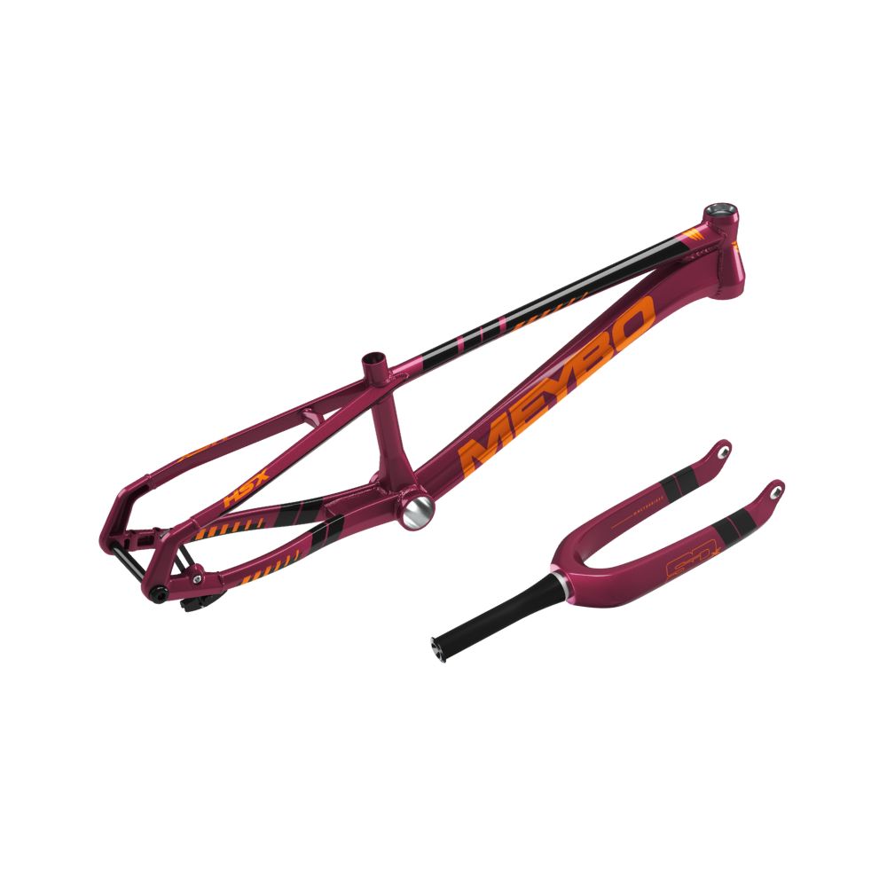 Kit Quadro/Garfo MEYBO HSX AL 2026 Bordô/Laranja