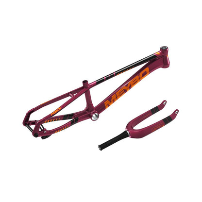 Kit Quadro/Garfo MEYBO HSX AL 2026 Bordô/Laranja