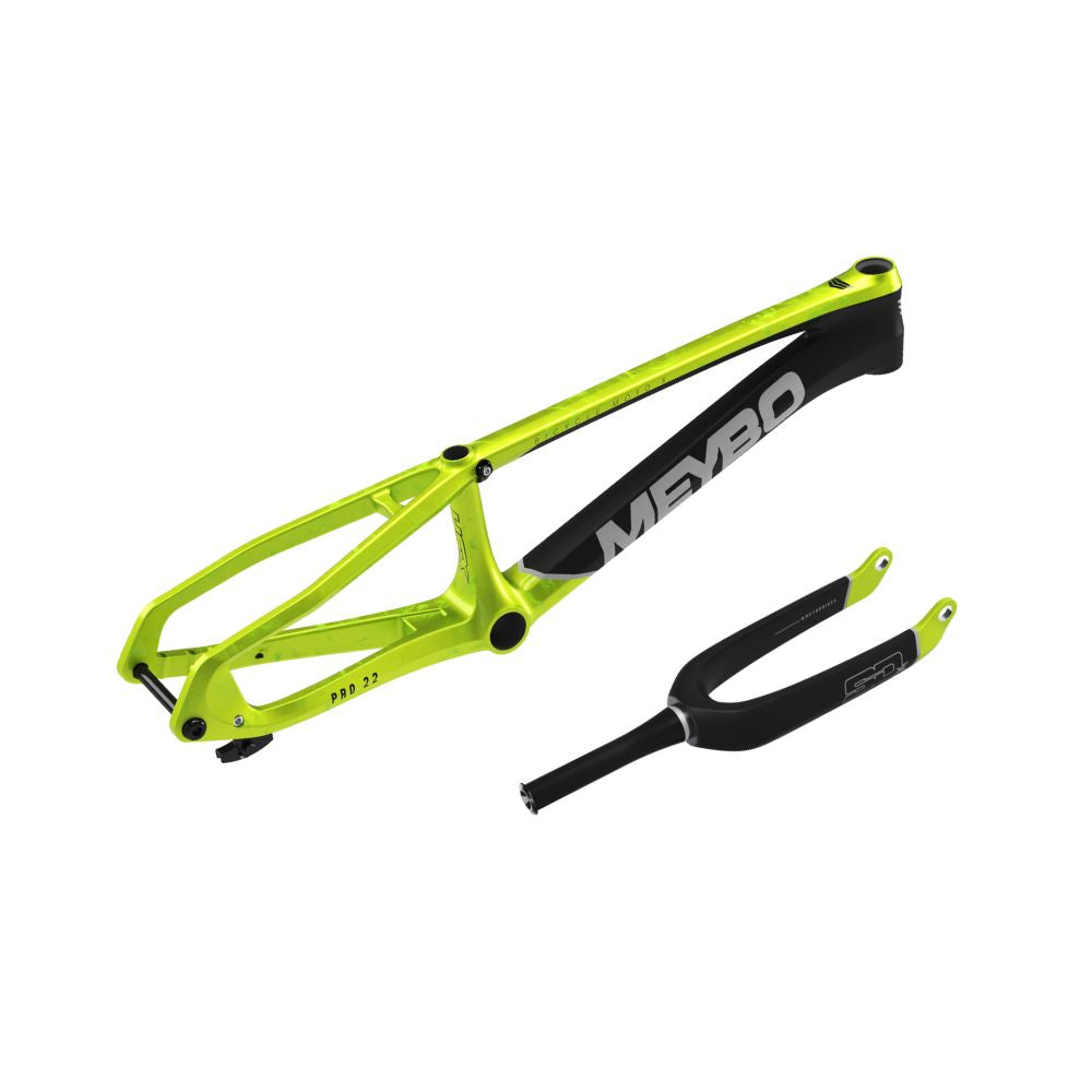 Kit Quadro/Garfo MEYBO HSX Carbono 2026 Verde Fluo/Preto