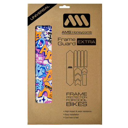 Proteção Adesiva para Quadro ALL MOUNTAIN STYLE EXTRA Born to Be Rider Azul