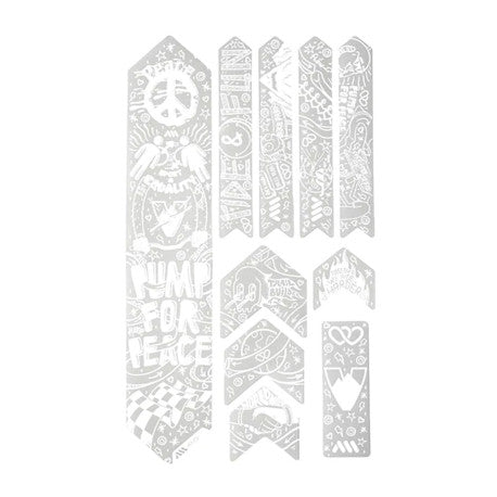 Bomba EXTRA ALL MOUNTAIN STYLE para o protetor de armação Peace White