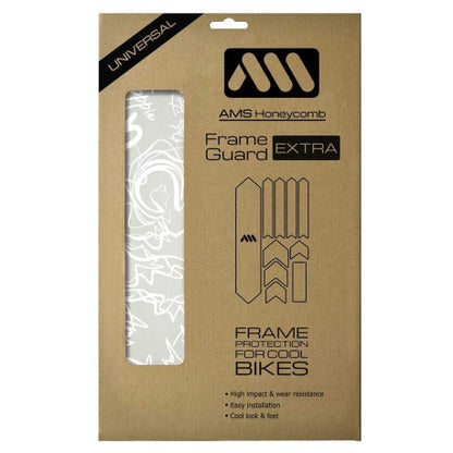 Proteção Adesiva para Quadro ALL MOUNTAIN STYLE EXTRA Signature Branco