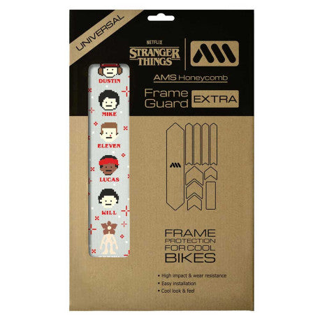 ALL MOUNTAIN STYLE EXTRA Protetor de moldura Stranger Things 8bit Transparente