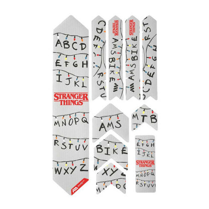 Proteção Adesiva para Quadro ALL MOUNTAIN STYLE EXTRA Stranger Things Lights Preto