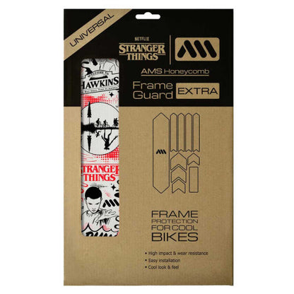 Proteção Adesiva para Quadro ALL MOUNTAIN STYLE EXTRA Stranger Things UpsideDown Preto