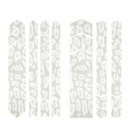 ALL MOUNTAIN STYLE FULL Cheetah Protetor de armação adesivo branco