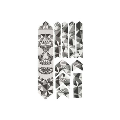 Proteção Adesiva para Quadro ALL MOUNTAIN STYLE EXTRA Fractal Skull