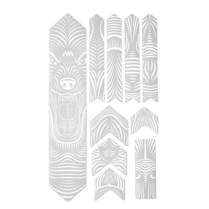 Proteção Adesiva para Quadro ALL MOUNTAIN STYLE EXTRA Wolf Branco