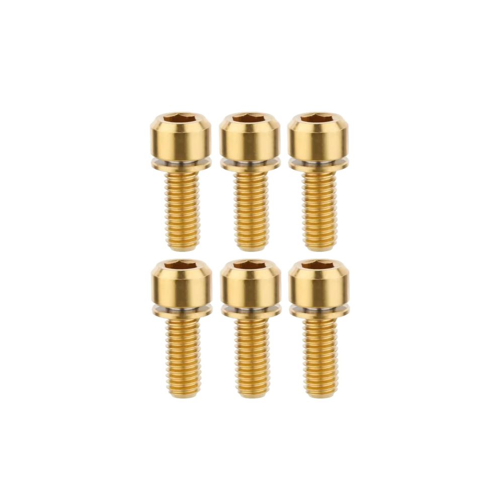 Kit Vis Titanium TITLE ST1 / ST2 Or (x6)