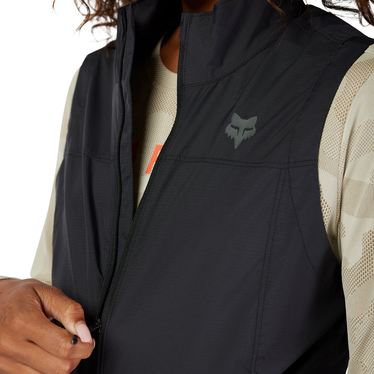 Colete FOX RANGER WIND para mulher preto 2026 - vista 7