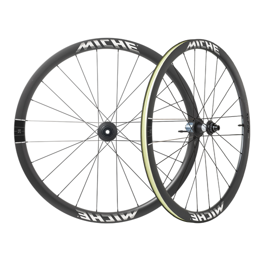 Par de rodas MICHE KLEOS RD DX36 Tubeless Ready (Center Lock) Team Edition