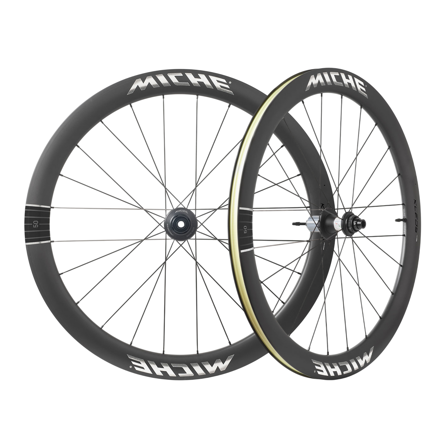 Par de rodas MICHE KLEOS RD DX50 Tubeless Ready (Center Lock) Team Edition