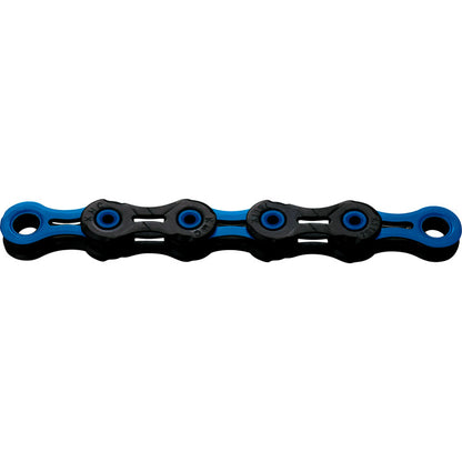 Corrente 11V KMC DLC11 Waxed Preto/Azul Encerada