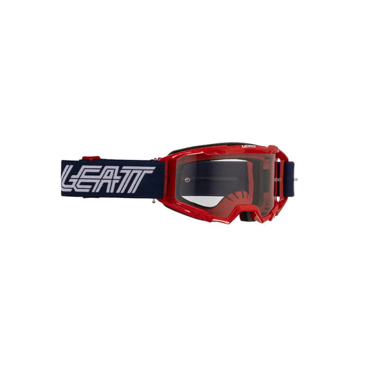Máscara LEATT VIZION 3.5 Escudo transparente vermelho/azul
