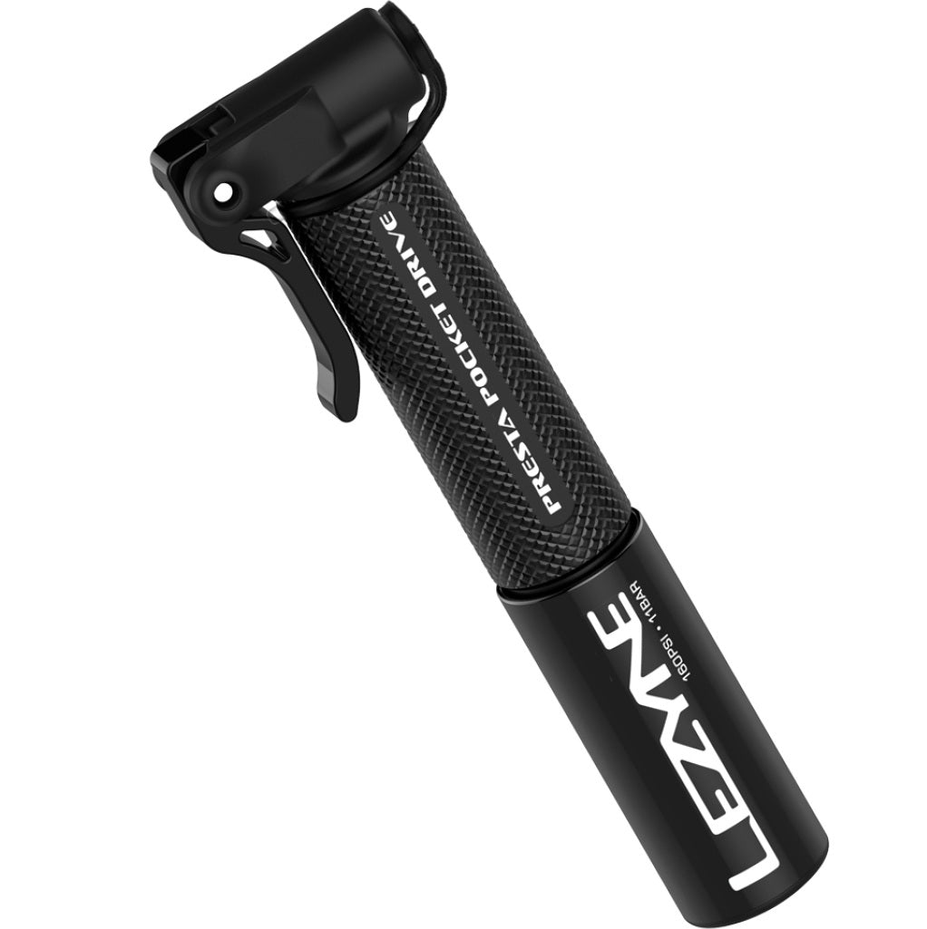Bomba de mão LEZYNE PRESTA POCKET DRIVE preta