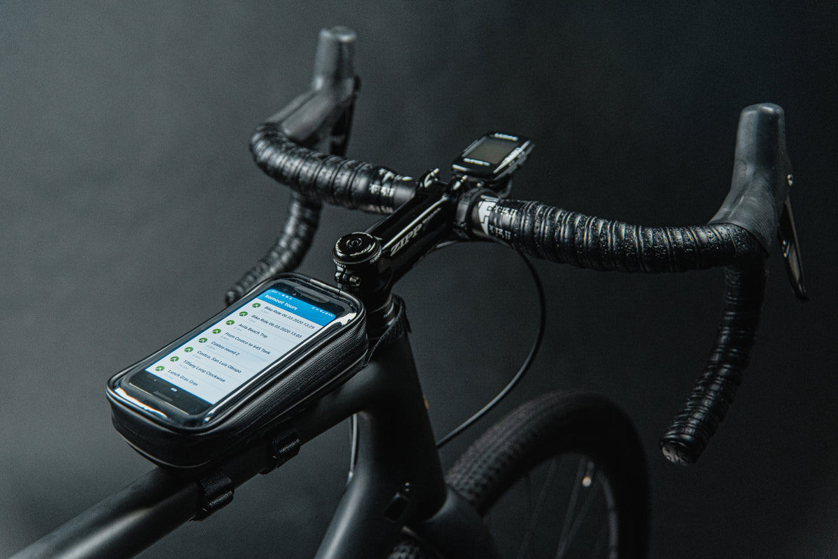 Bolsa de quadro LEZYNE SMART ENERGY CADDY para tubo superior preta