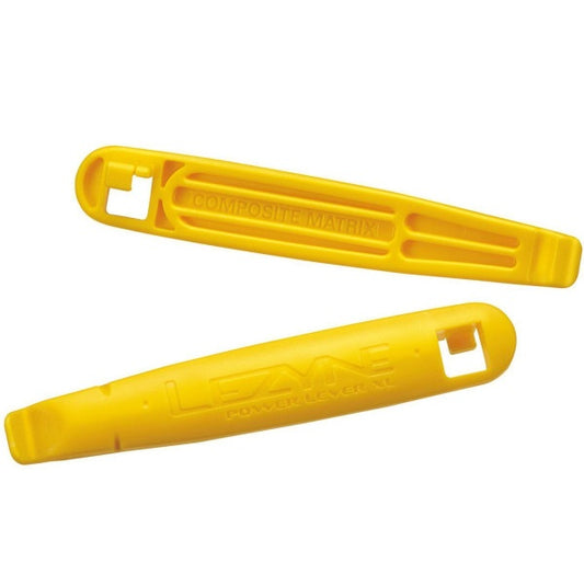 LEZYNE POWER LEVER XL trocador de pneus (x2) Amarelo