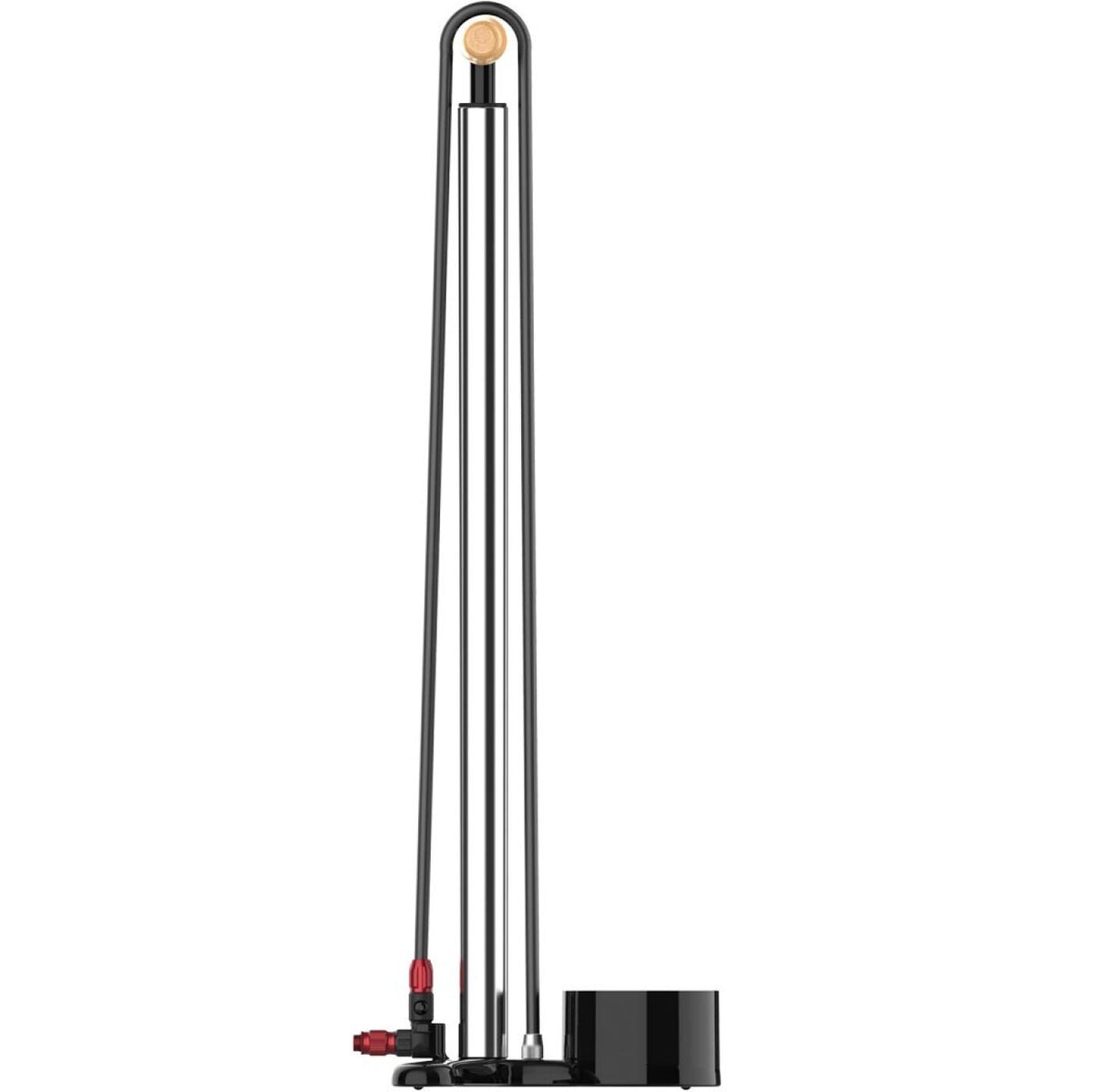 Bomba de pé LEZYNE ALLOY FLOOR DRIVE HP prateada
