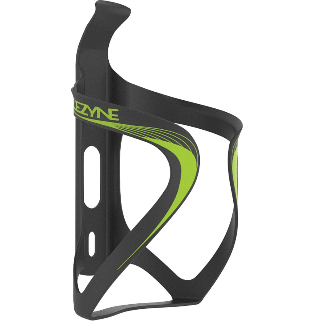 Porta-bidão LEZYNE CARBON TEAM Preto/Verde