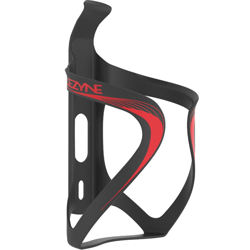 Porta-bidão LEZYNE CARBON TEAM Preto/Vermelho