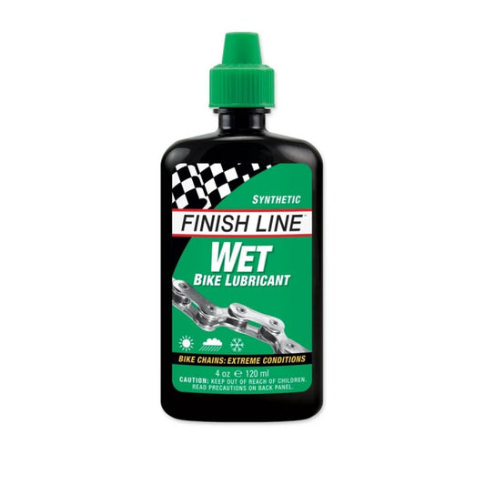 Lubrificante de corrente FINISH LINE WET LUBE - Condições extremas (120ml)