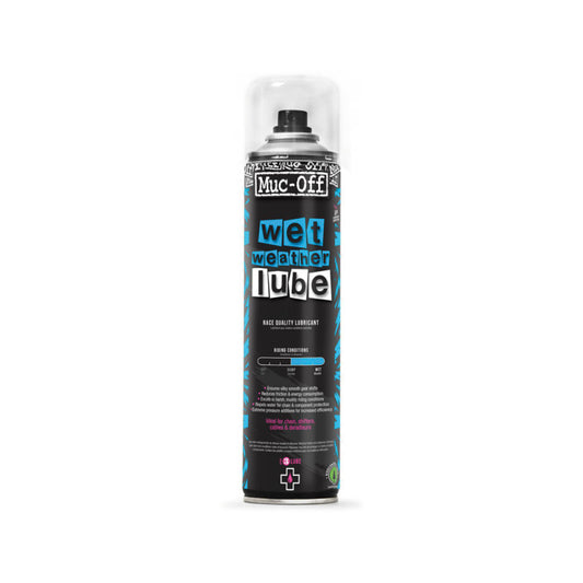 Lubrificante para Todas as Condições para Corrente em Spray MUC-OFF WET WEATHER CHAIN LUBE (400 ml)