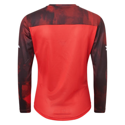 Jersey USWE LUFTIG MTB Mangas Compridas Mulher Vermelho