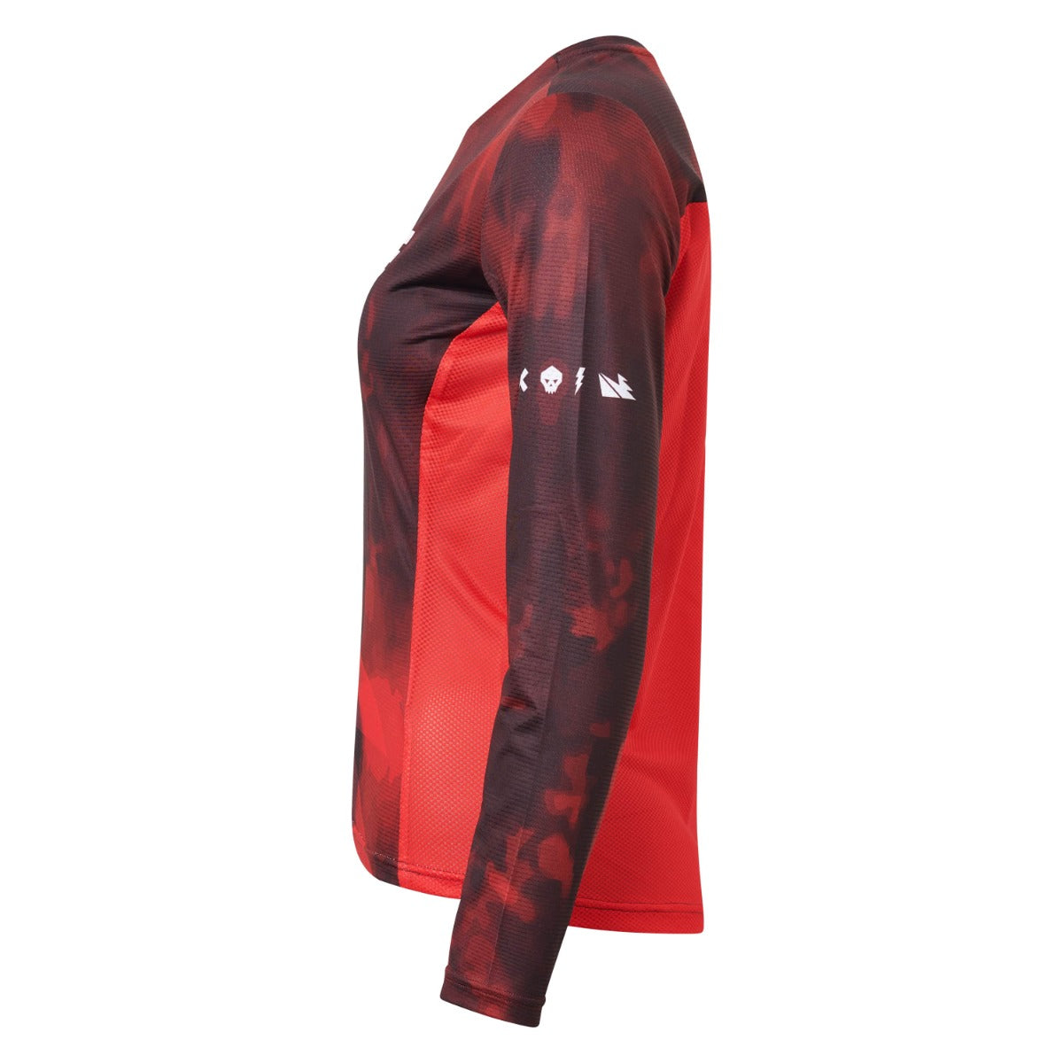 Camisola de manga comprida USWE LUFTIG MTB para mulher Vermelho