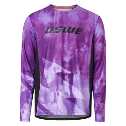 Maillot USWE LUFTIG MTB Mangas Compridas Violeta