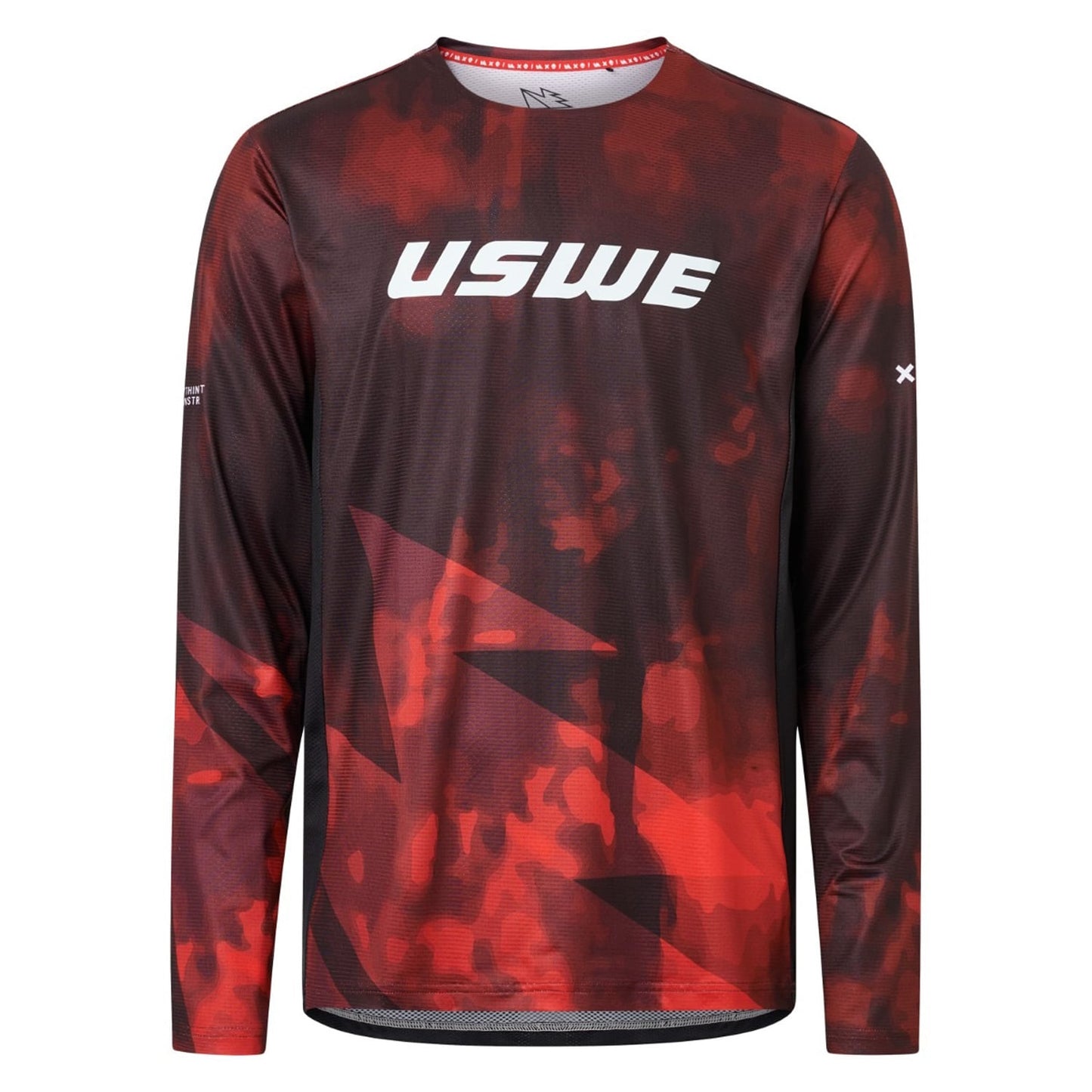 Camisola de manga comprida USWE LUFTIG MTB Vermelho