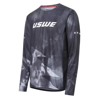 Maillot USWE LUFTIG MTB Mangas Compridas Preto