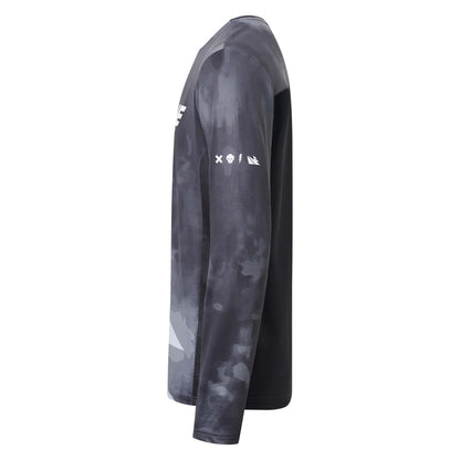 Maillot USWE LUFTIG MTB Mangas Compridas Preto