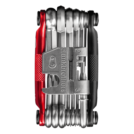 Multiferramenta CRANKBROTHERS MULTI-19 preta/vermelha