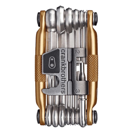 Multiferramenta CRANKBROTHERS MULTI-19 dourada/preta