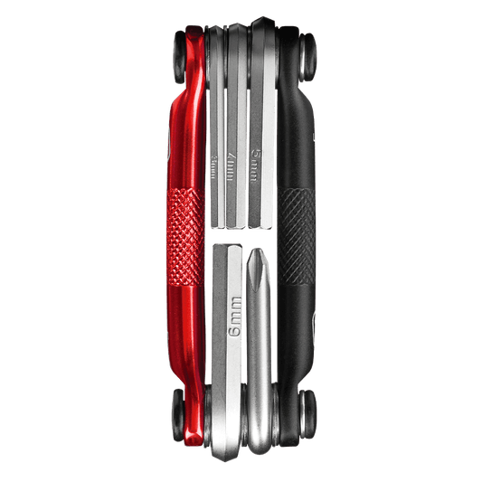 Multiferramenta CRANKBROTHERS MULTI-5 preta/vermelha
