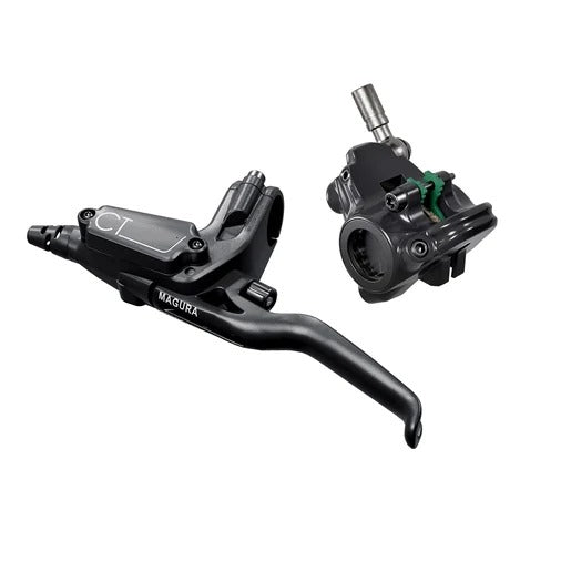 Manete completa MAGURA MT C4 esquerda Carbotecture de 3 dedos - Pinça Flatmount