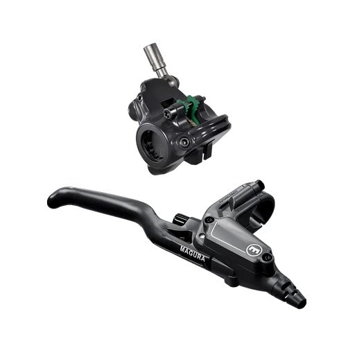 Manete completa MAGURA MT C4 direita Carbotecture de 3 dedos - Pinça Flatmount