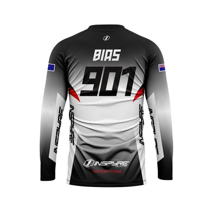 Camisola INSPYRE de Mangas Compridas Team Replica Bias
