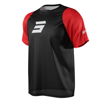T-shirt SHOT Neo Defender Preto/Vermelho