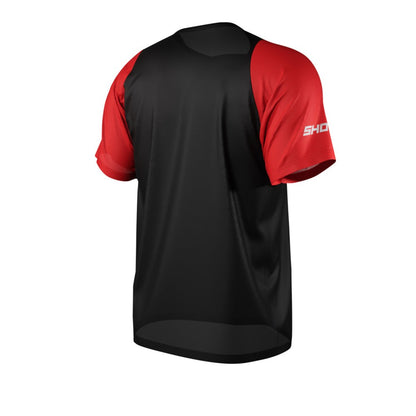 T-shirt SHOT Neo Defender Preto/Vermelho