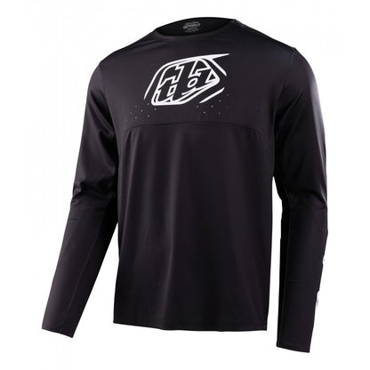 Maillot TROY LEE DESIGNS SPRINT ICON Mangas Compridas Preto