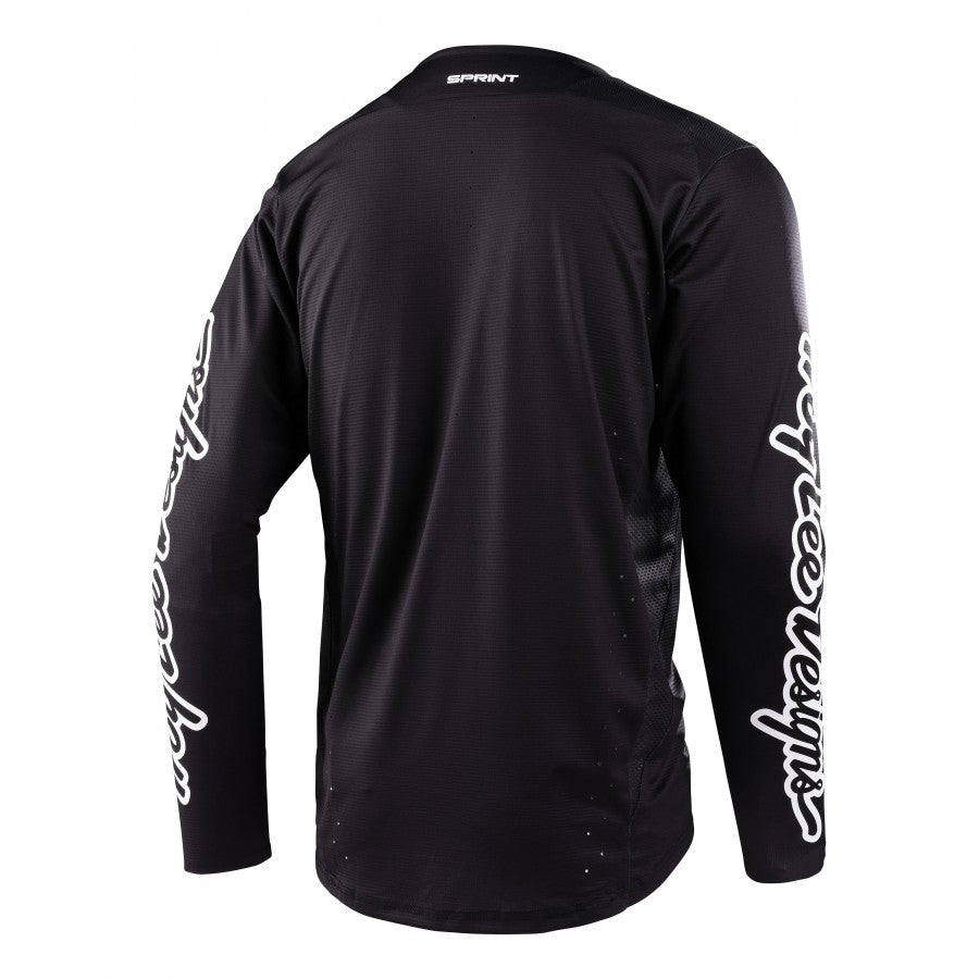 Jersey de manga comprida TROY LEE DESIGNS SPRINT ICON Preto