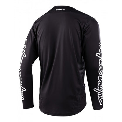 Maillot TROY LEE DESIGNS SPRINT ICON Mangas Compridas Preto