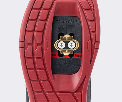 Sapatilhas BTT CRANKBROTHERS MALLET SPEED LACE CLIP CLASSICS EDITION Preto/Vermelho